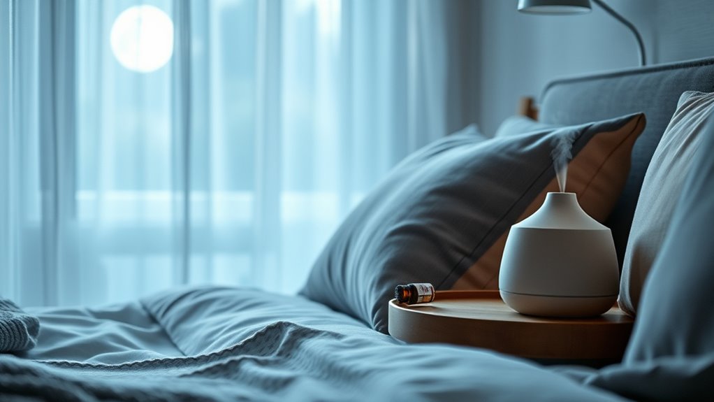 essential oils promote restful sleep