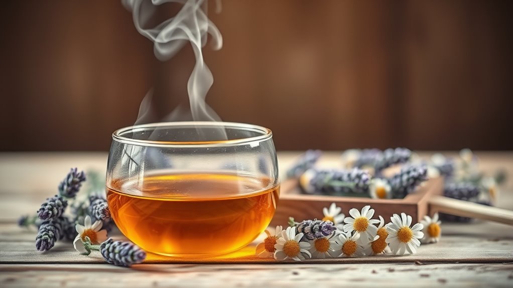 essential oils soothe grief