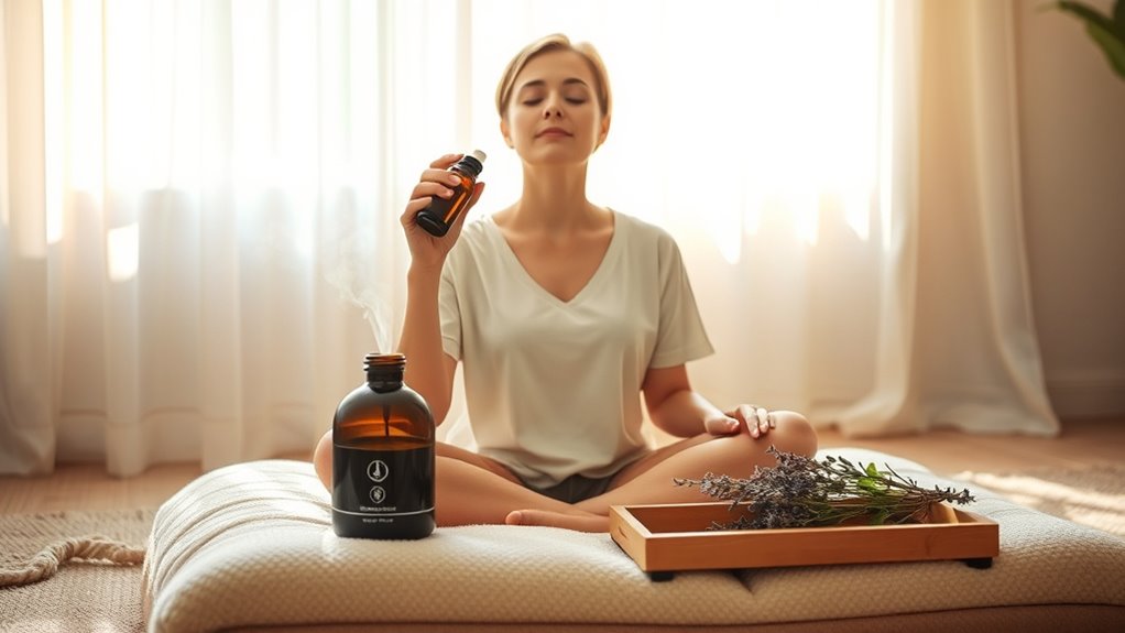 essential oils soothe panic