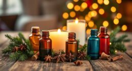 festive holiday aromatherapy blends