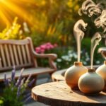 garden aromatherapy escape