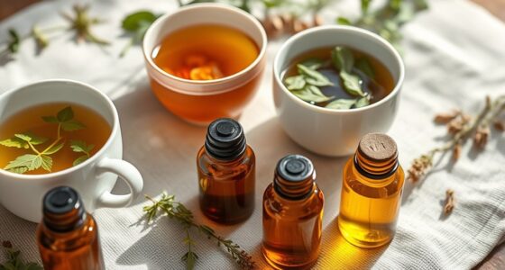 herbal tea aromatherapy pairing