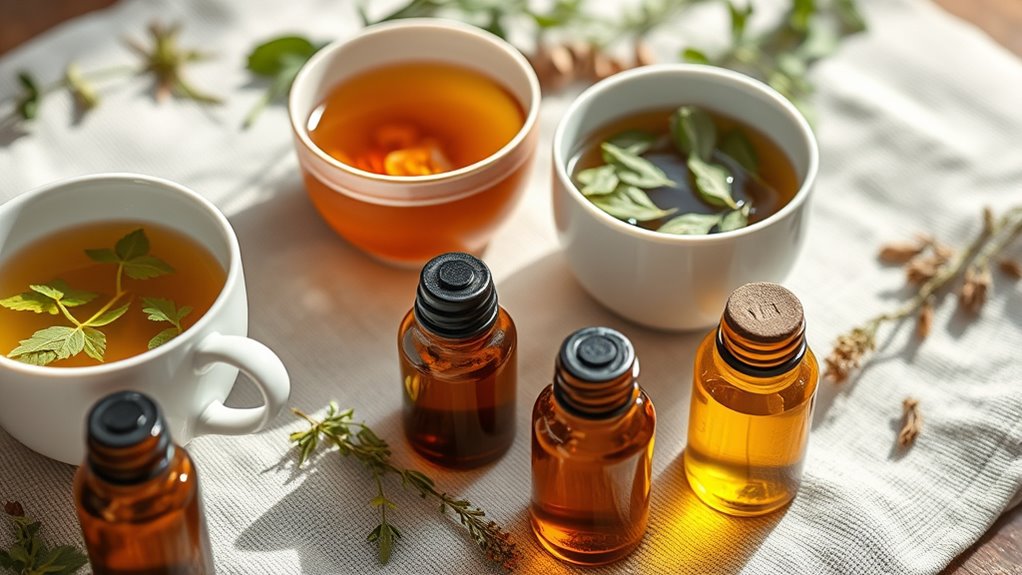 herbal tea aromatherapy pairing