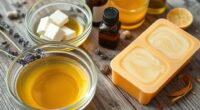 homemade essential oil soap