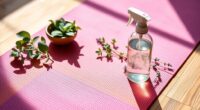 homemade yoga mat freshener