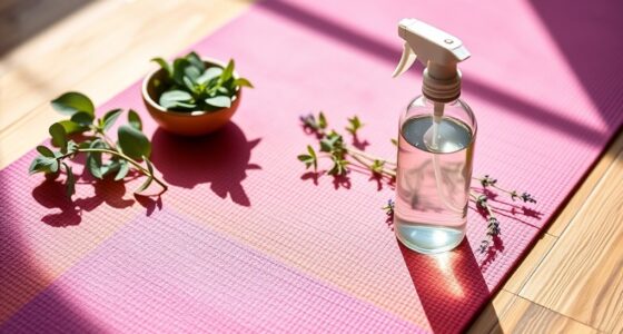 homemade yoga mat freshener