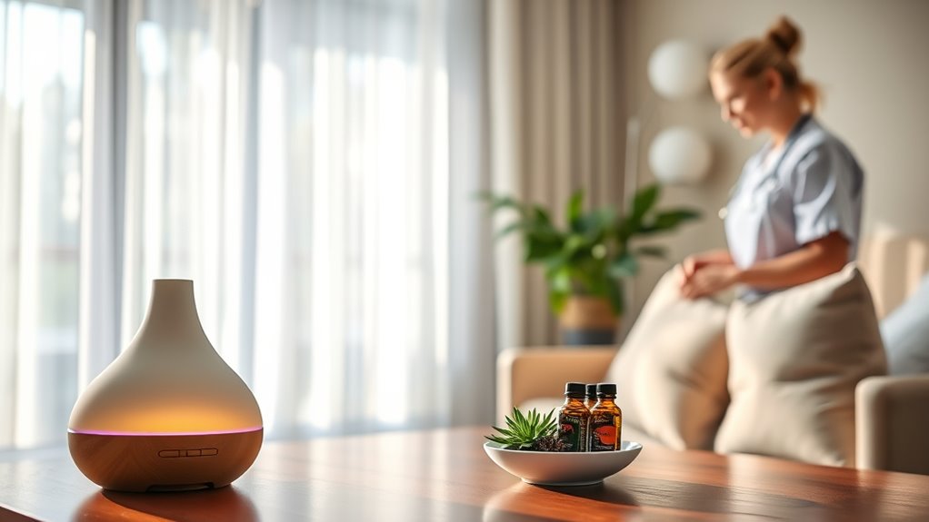 hospitals employ essential oils