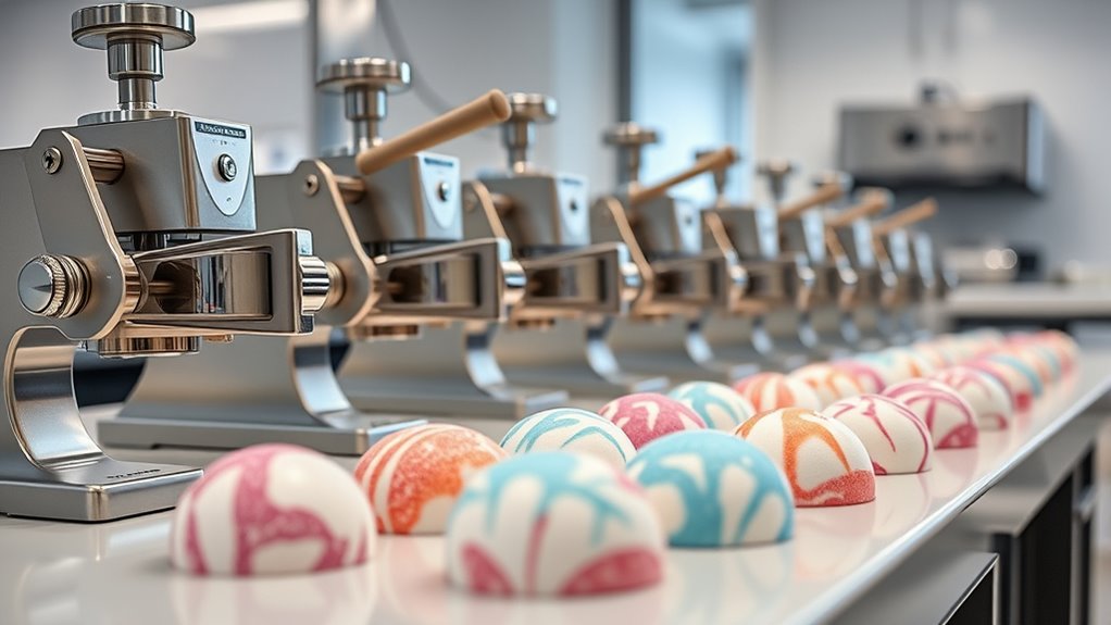 key factors for bath bomb press