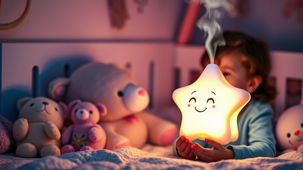 kids night light diffuser options