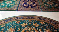 luxurious 100 silk carpets