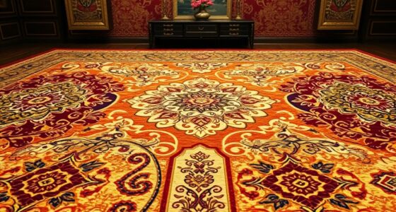 luxurious high knot rugs