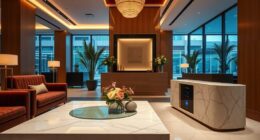 luxury hotel lobby scent machines