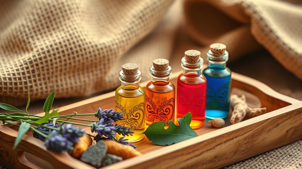 matching dosha specific oils