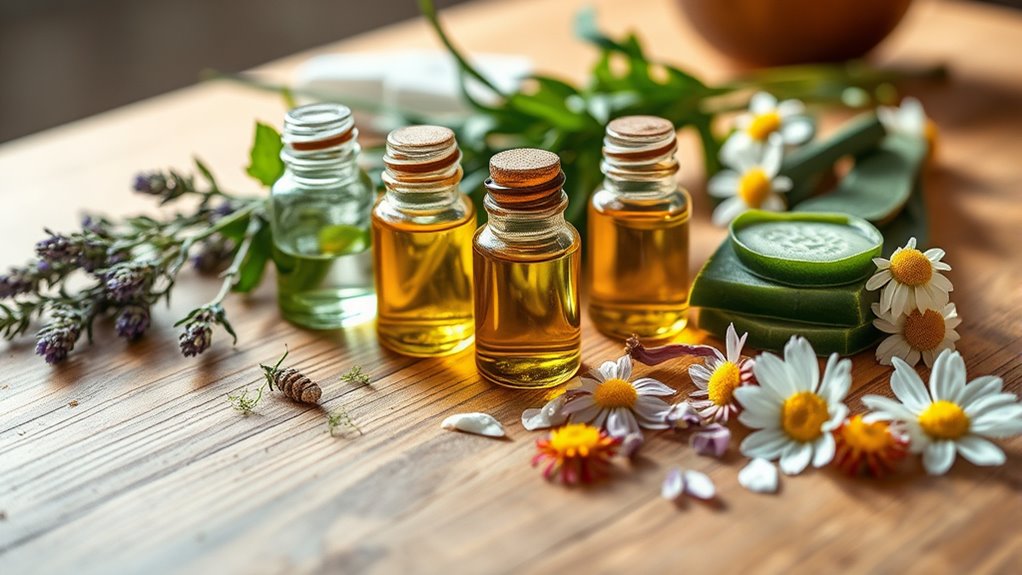 natural oils promote healthy hair