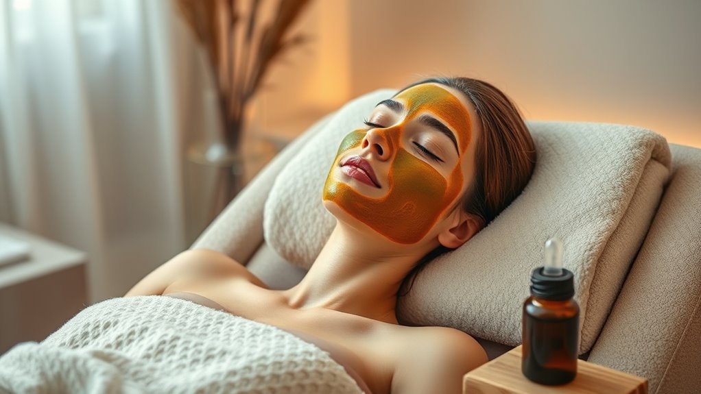 natural soothing aromatic skincare ritual