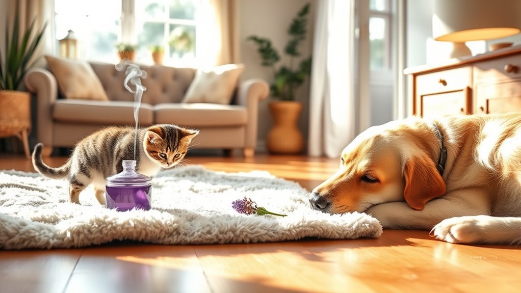 pet safe essential oil usage