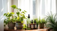 plants and oils for calm