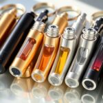 portable fragrance refill containers