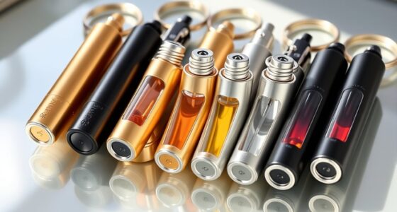 portable fragrance refill containers
