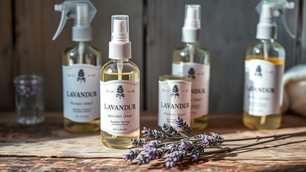 postpartum lavender healing sprays