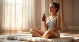 relaxing aromatherapy breaths