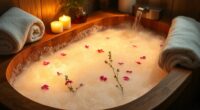 relaxing epsom salt soaks