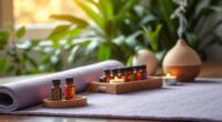 relaxing essential oil practice