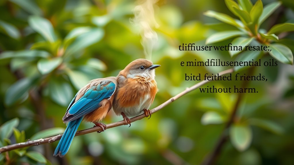 safe bird aromatherapy practices