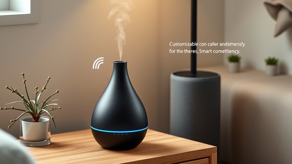 smart user friendly diffuser features