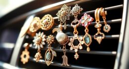 stylish car diffuser jewelry