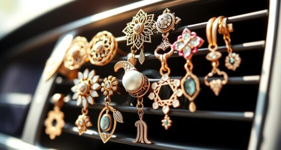 stylish car diffuser jewelry