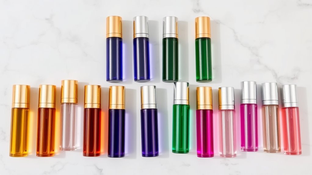 stylish essential oil rollers