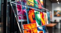 top acrylic oil racks