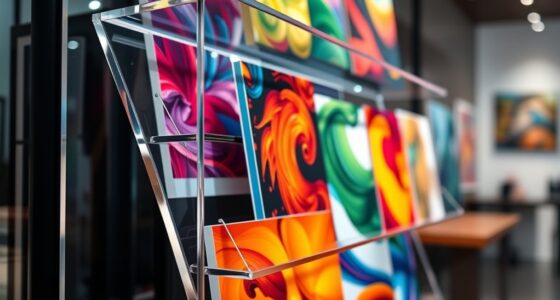 top acrylic oil racks