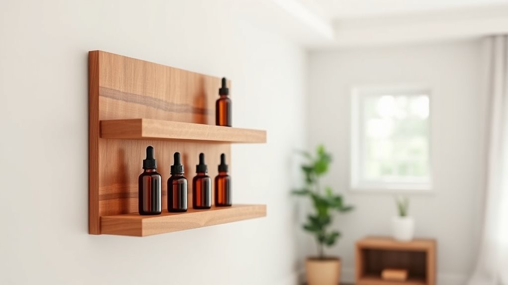 top aromatherapy wall shelves