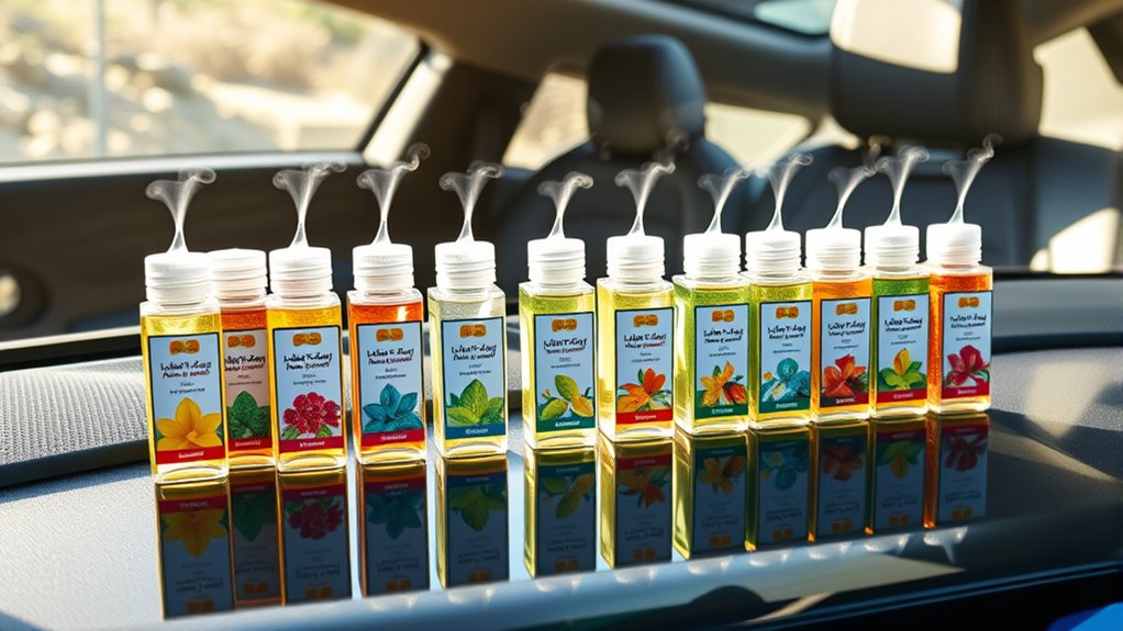 top car fragrance oil sets