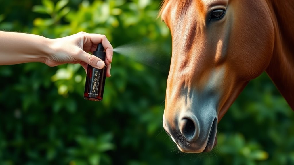 top horse calming essential sprays