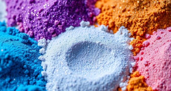 top skin safe mica powders