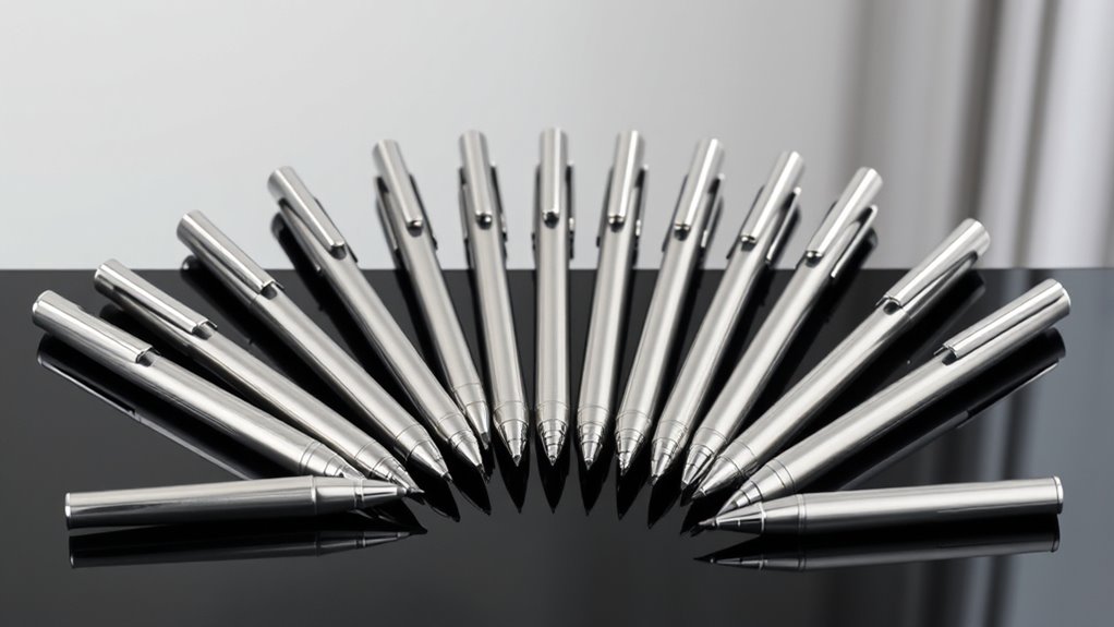 top stainless steel pen sets