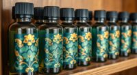 waterproof oil bottle labels