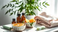 weekend skincare essential oils