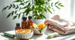 weekend skincare essential oils