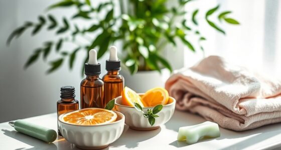 weekend skincare essential oils