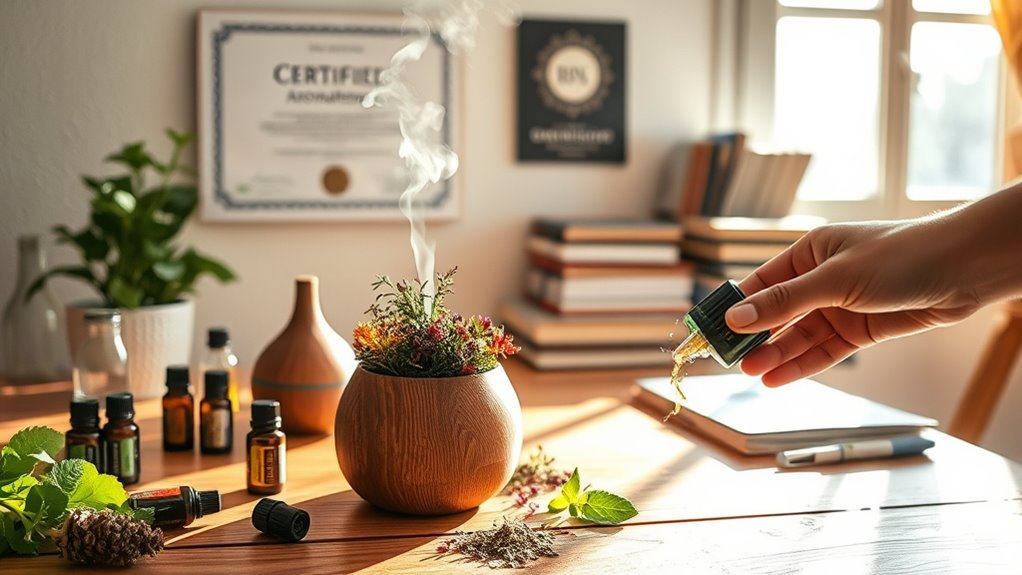 when to seek certified aromatherapist