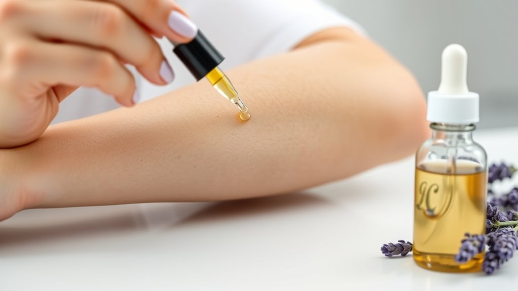 avoid essential oil contact