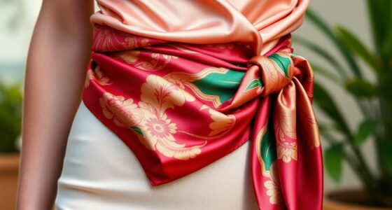 elegant silk waist styling