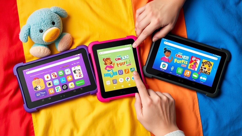 child friendly tablet selection factors