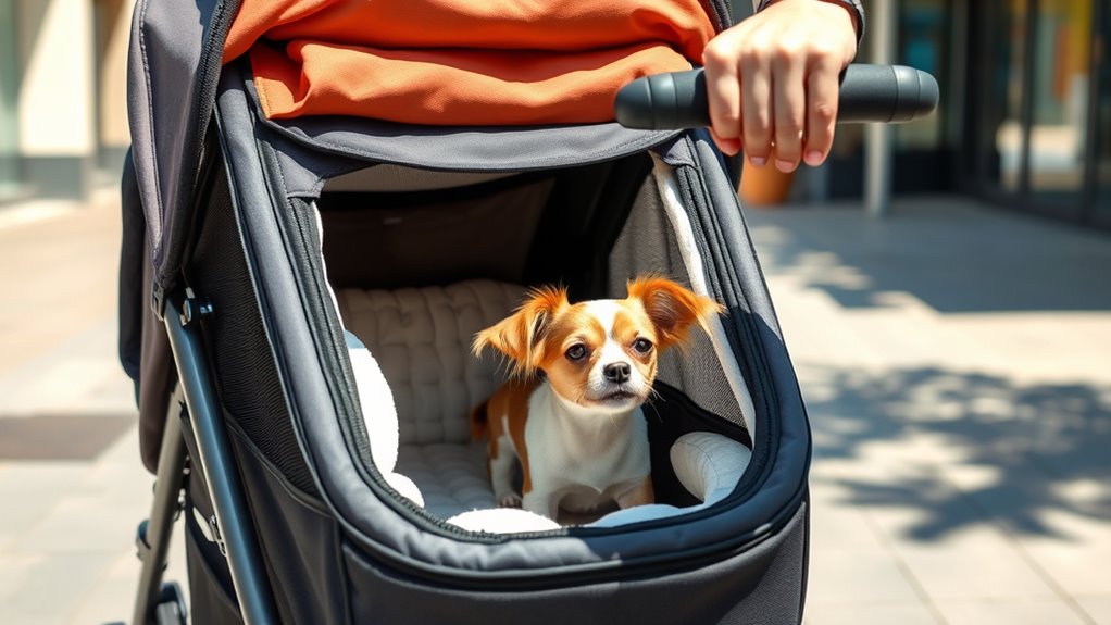 choosing comfortable safe stroller