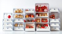 durable holiday ornament containers