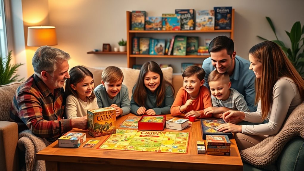 factors in choosing family games
